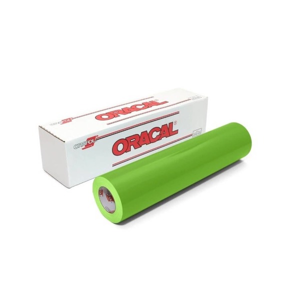 2 Pack 12"x 1 Yard Oracal 651 LIME TREE & YELLOW GREEN Cricut Hobby Craft Vinyl - Picture 3 of 4